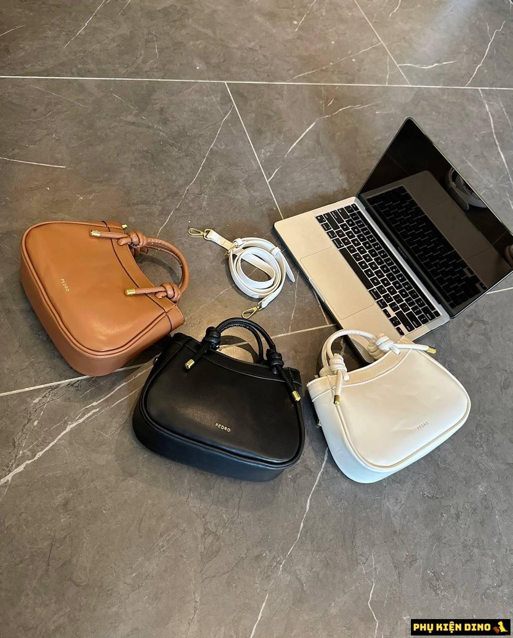 Túi Predo Dáng Bầu 3 Màu Trắng Đen Nâu Size 20 Túi Predo Dáng Bầu 3 Màu Trắng Đen Nâu Size 20